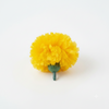 10 Pcs Artificial Genda Flower Heads for DIY Crafts & Festive Decor