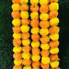 Artificial Marigold Flower Garland for Diwali & Festivals