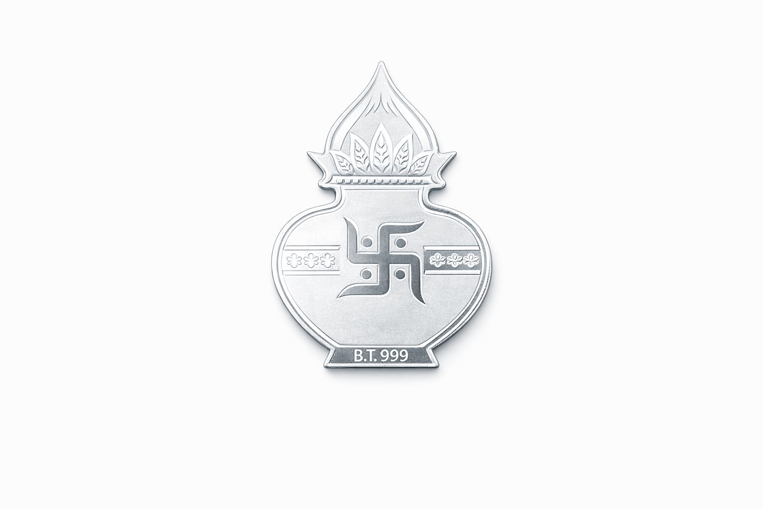 10gm Silver Kalash Coin 999 Pure – Diwali & Pooja Gift