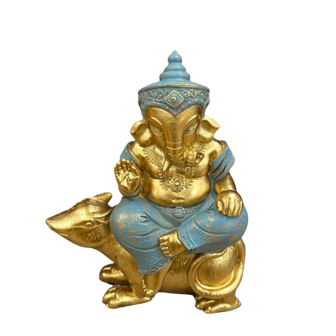 Resin Ganesh Statue 13x6.5x16cm