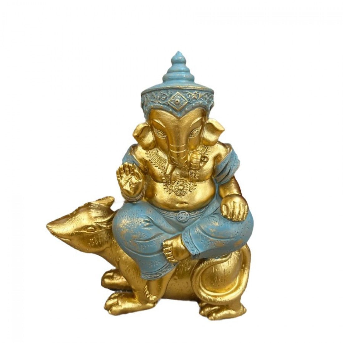 Resin Ganesh Statue 13x6.5x16cm