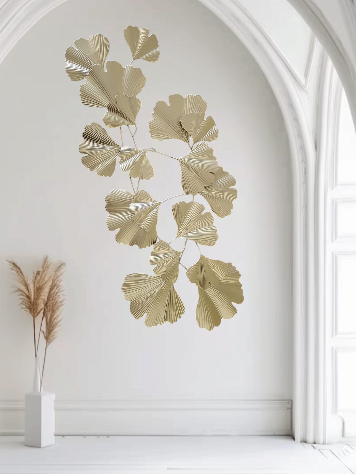 97x43cm Gold Leaf Wall Art