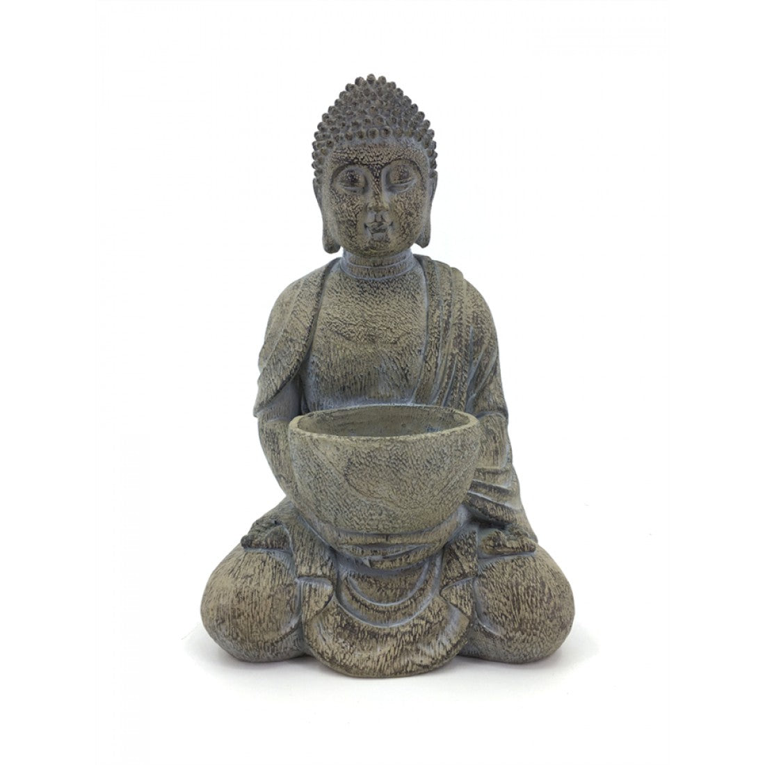 24cm Magnesia Garden Buddha Statue