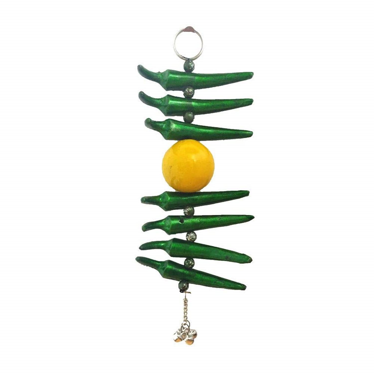 Indian Evil Eye Charm: Nimbu Mirchi for Home & Office
