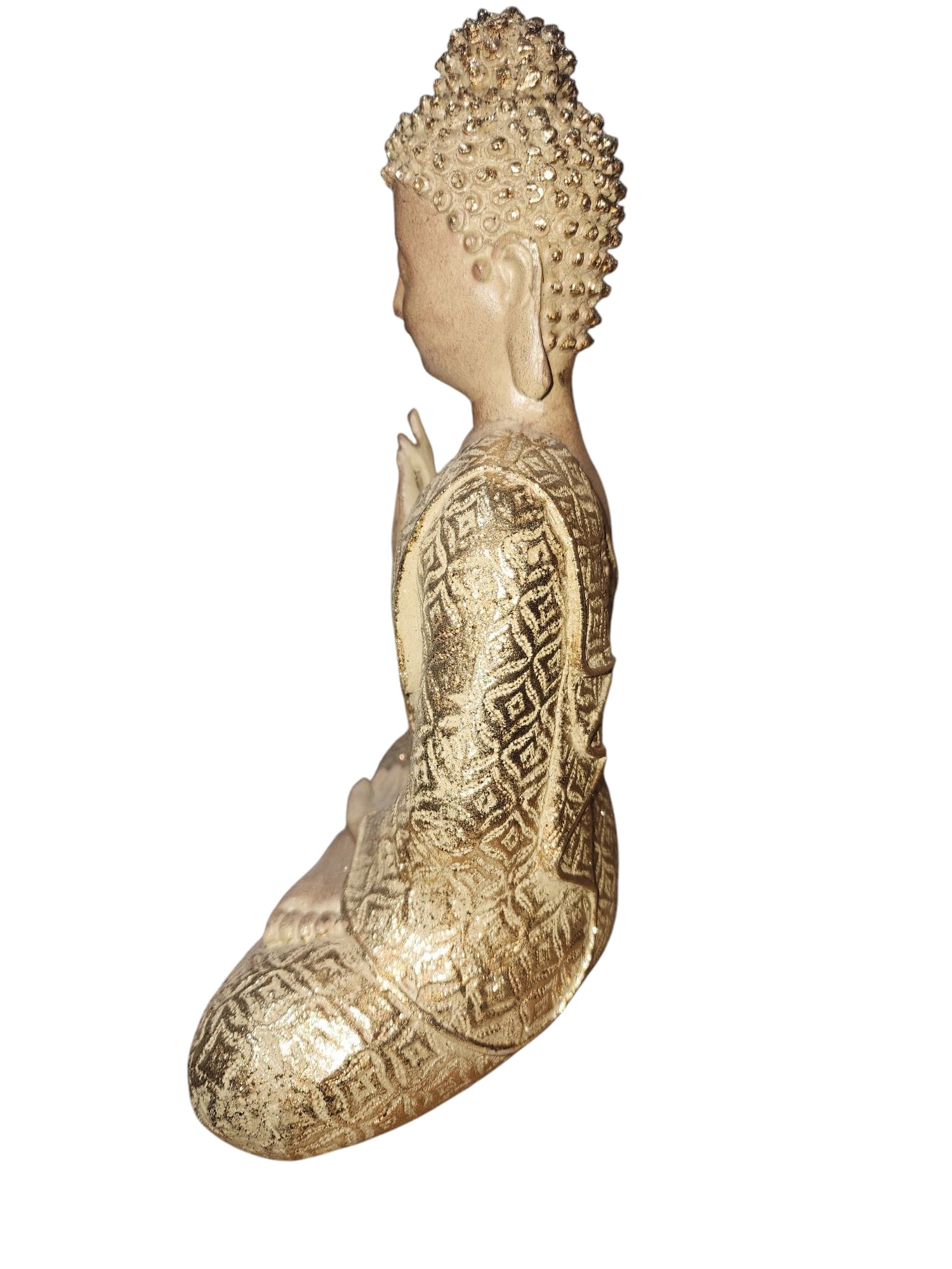 25cm Resin Sitting Buddha