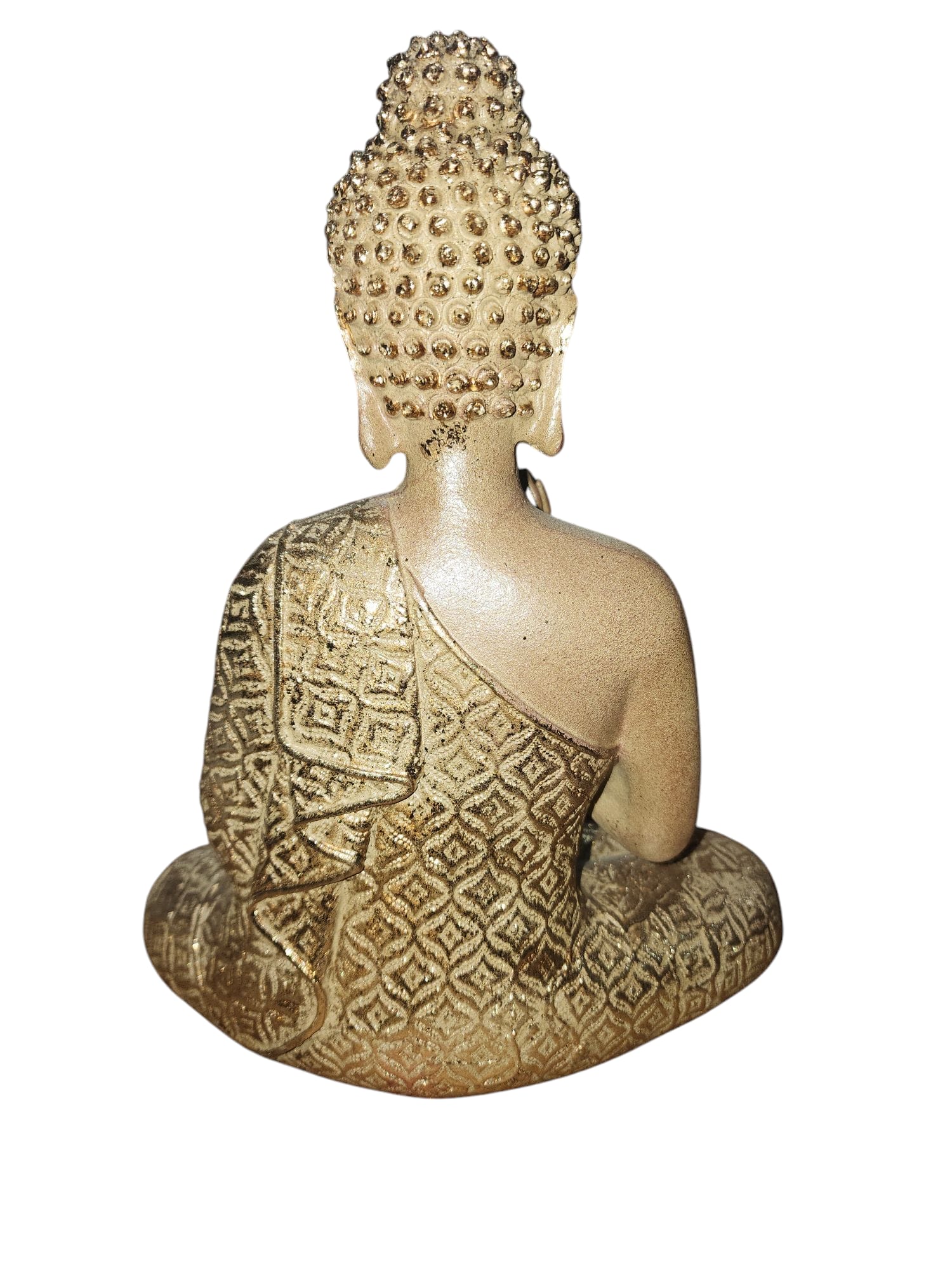 25cm Resin Sitting Buddha