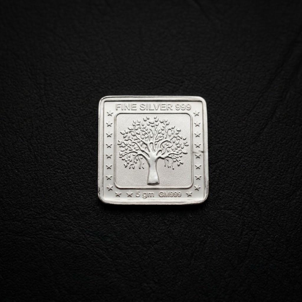 5gm Silver Diwali Coin