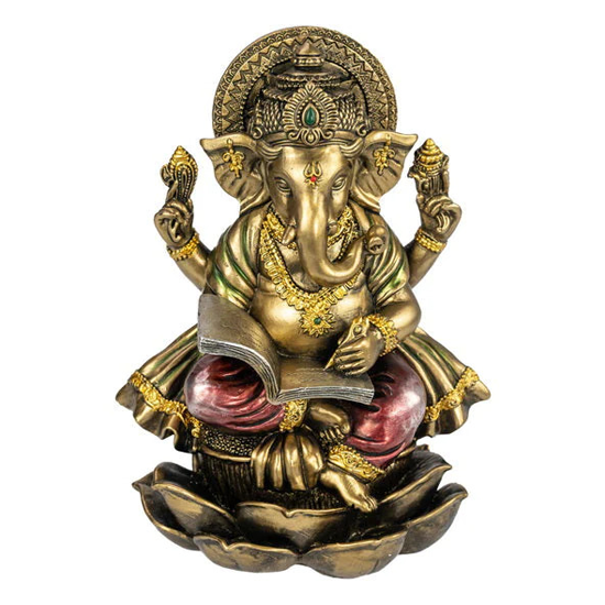 20cm Ganesh Writing Scriptures