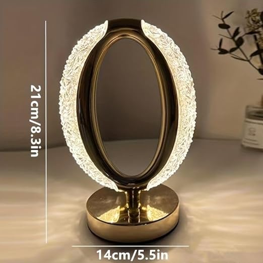 Crystal Diamond Table Lamp