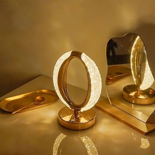 Crystal Diamond Table Lamp