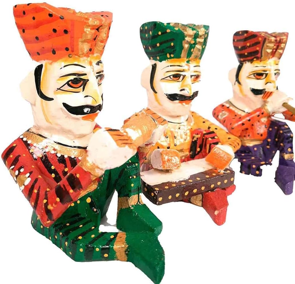 Rajasthani Musician Showpiece Set of 5