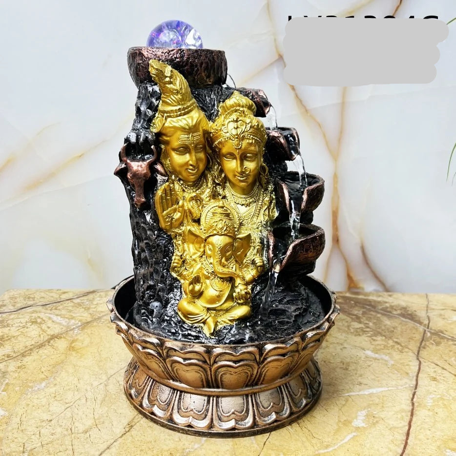 Shiv Family Water Fountain