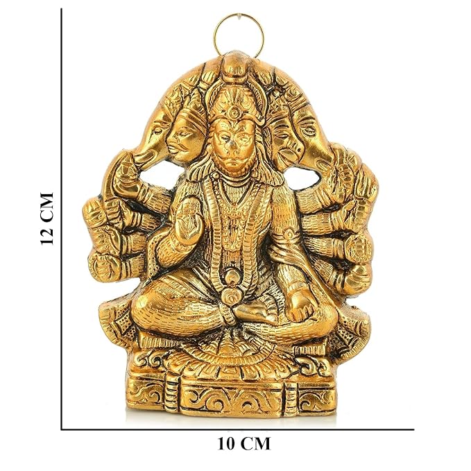Panchmukhi Hanuman Wall Hanging Idol