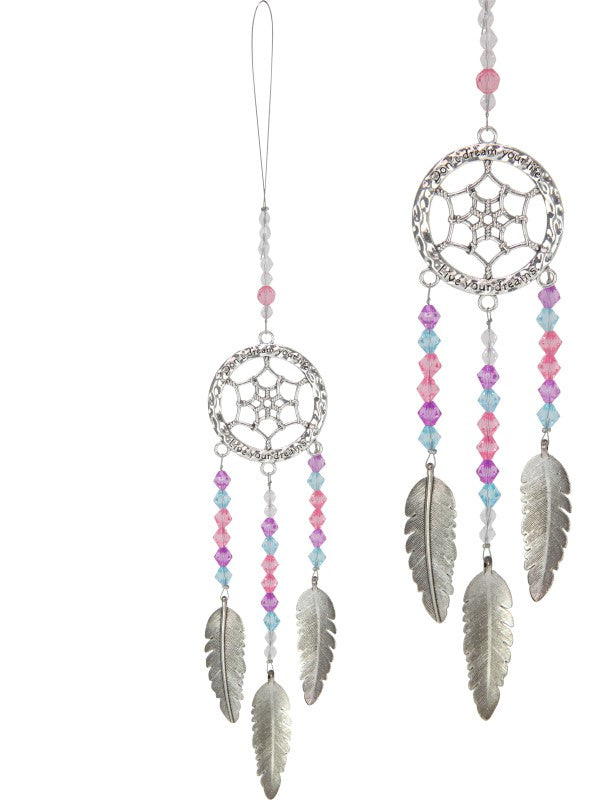Dream Catcher 32cm Beaded Metal