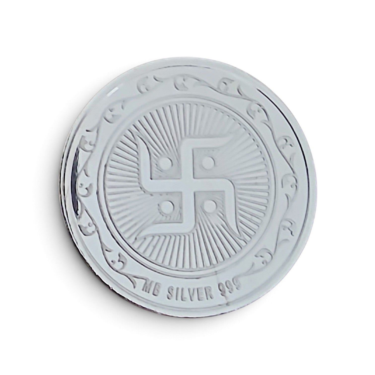 999 Pure Silver Ashta Lakshmi Coin (20 Grams) – Ideal Diwali Gift & Puja Blessing