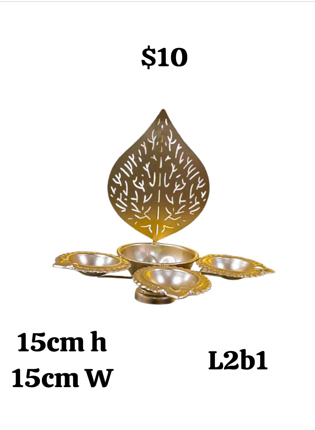 Small Urli Bowl with Tealight Holders