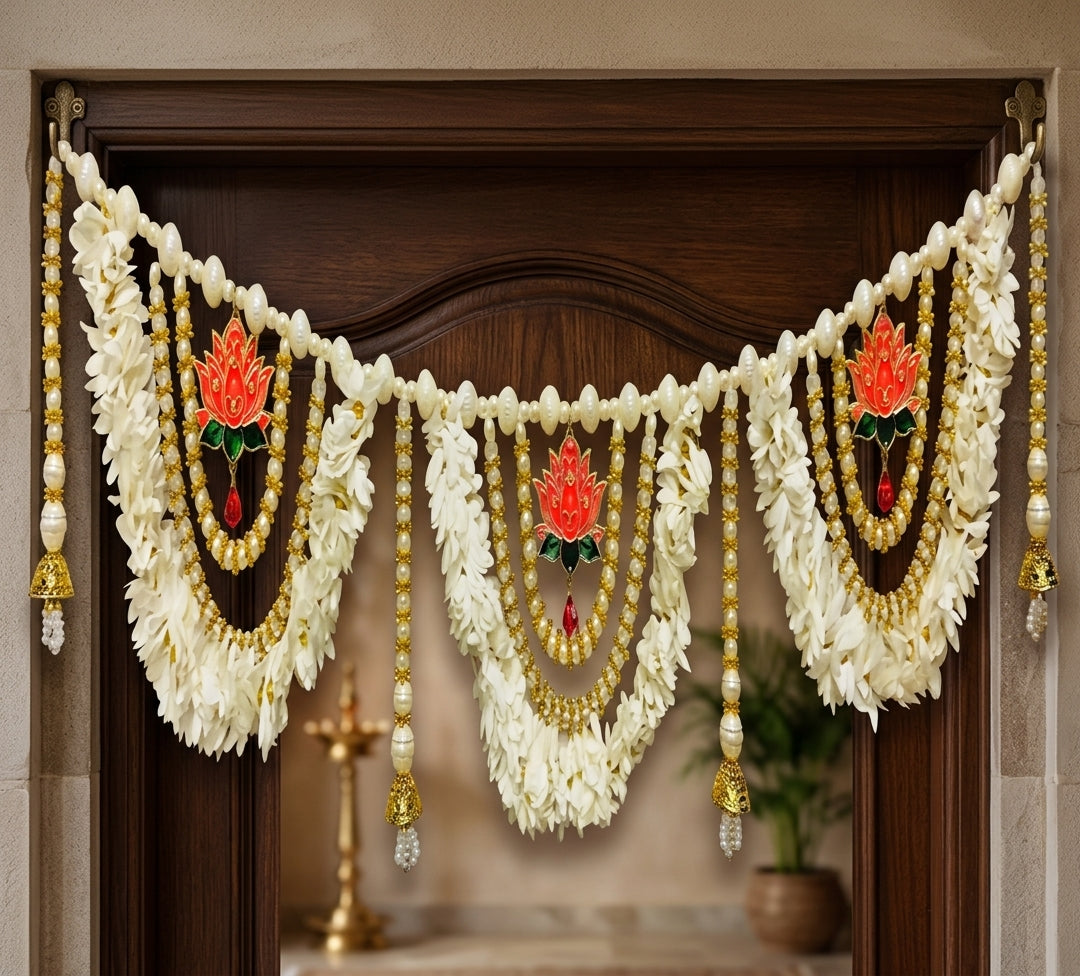 Decorative Bandhanwar Toran for Main Door & Pooja Room Decor