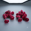 10 Pcs Artificial Rose Flower Heads for DIY Crafts & Festive Decor