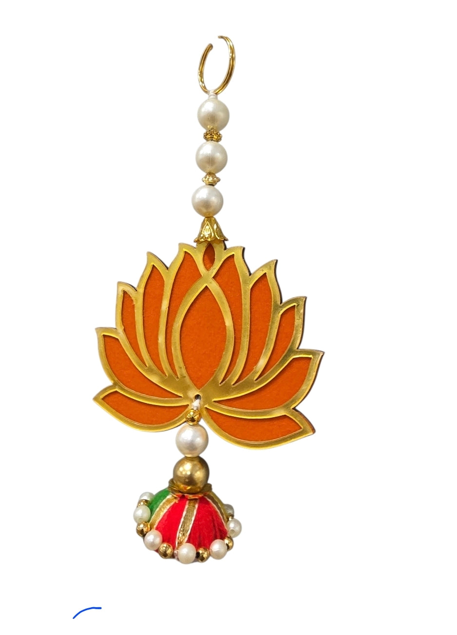 Lotus Wall Hanging Pack of 5 | Festive & Mandir Decor