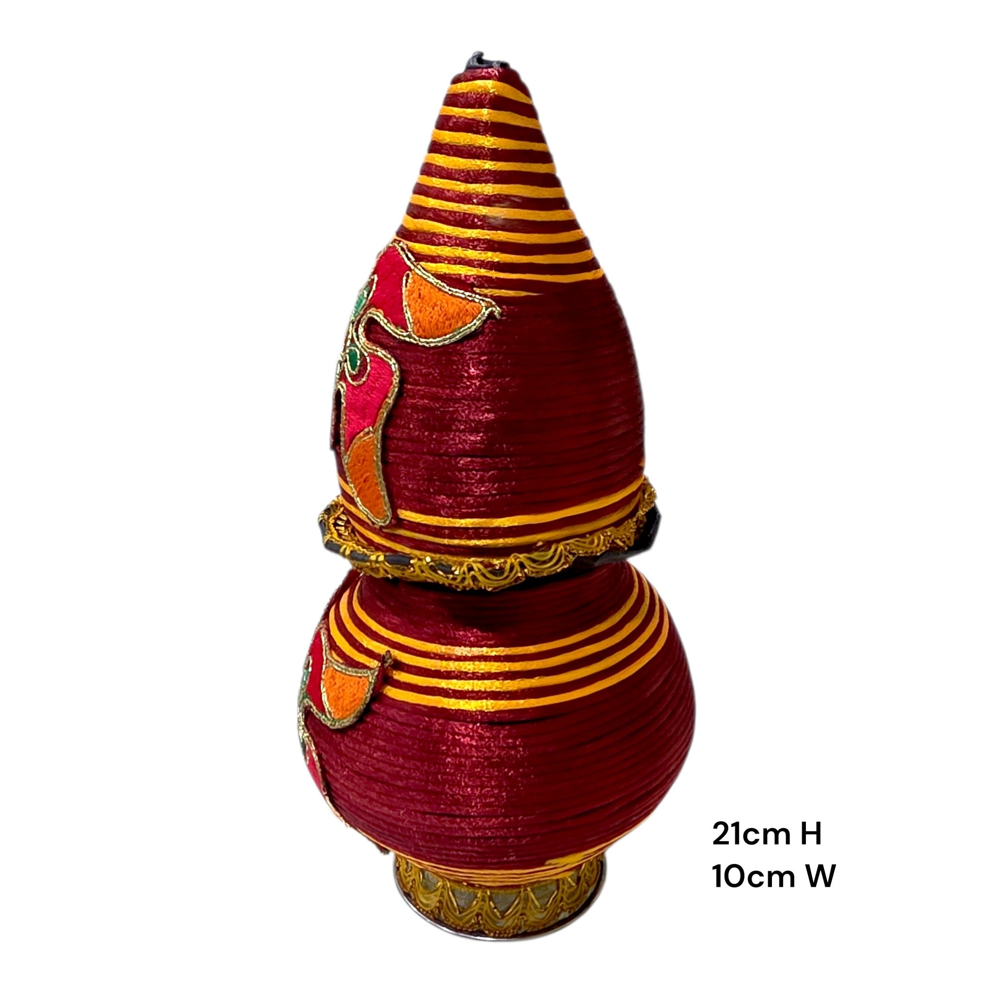Handmade Mild Steel Puja Kalash | Home Mandir & Diwali Decor