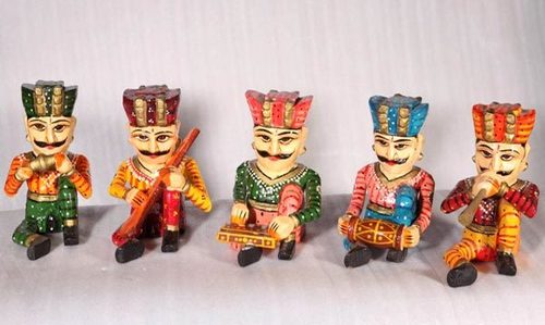 Rajasthani Musician Showpiece Set of 5