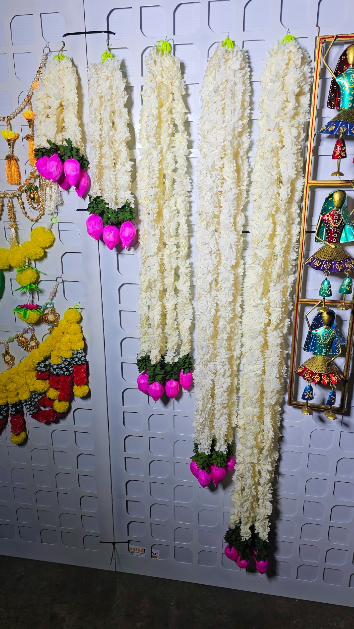 Garland for Diwali Artificial Lotus Jasmine Gajra Ladi, Ganesh and Festival Decorartion