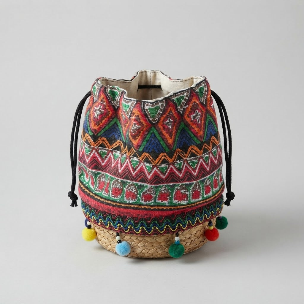 Jute Hamper Basket 20cm W